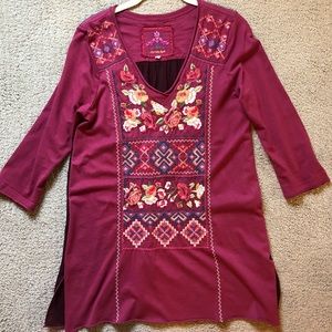 Johnny Was Tunic Top